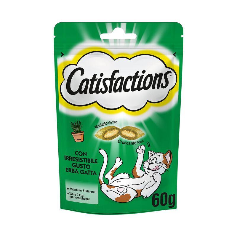 Catisfactions Snack Erba Gatta 60 gr